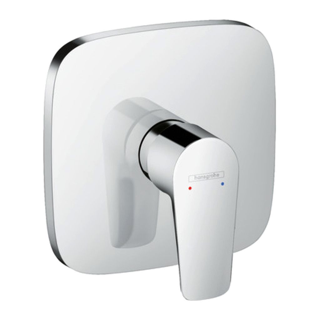 Hansgrohe Talis E - Páková sprchová batéria HighFlow pod omietku , chróm 71768000