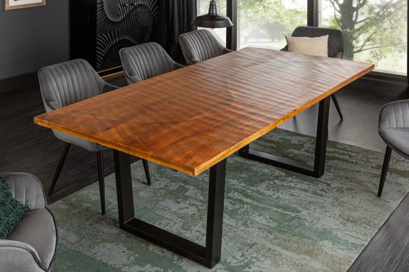 Jedálenský stôl Scorpion 200cm Mango hnedý 35mm