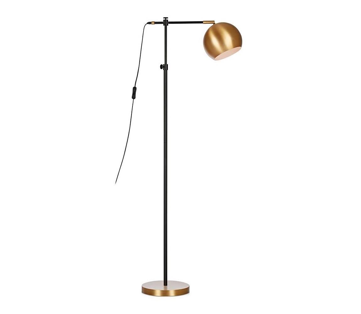 Markslöjd 107231 - Stojacia lampa CHESTER 1xE27/40W/230V čierna/bronz