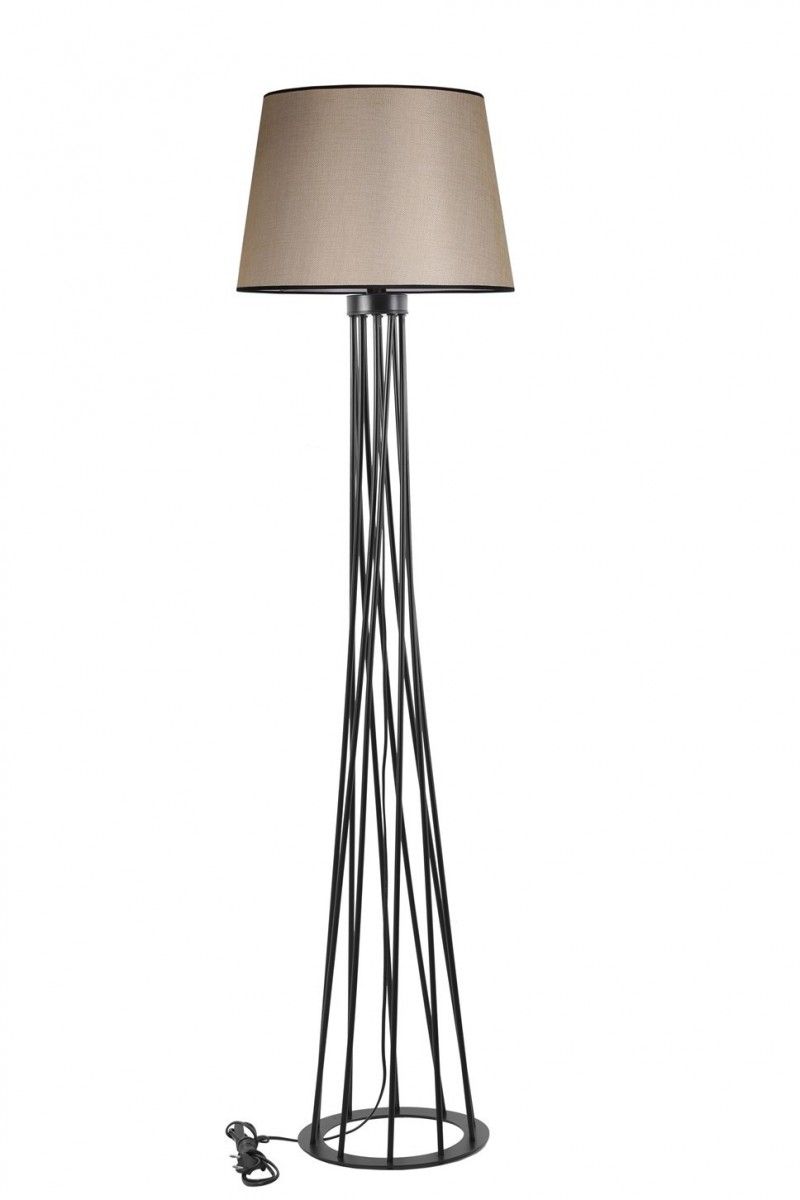 Stojacia lampa Havin 165 cm béžová