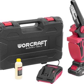 Píla Worcraft CHS-S20LiBM ShareSYS, 20V Li-Ion, ručná, mini, reťazová, bezuhlíková, lišta 15 cm, SET v kufri