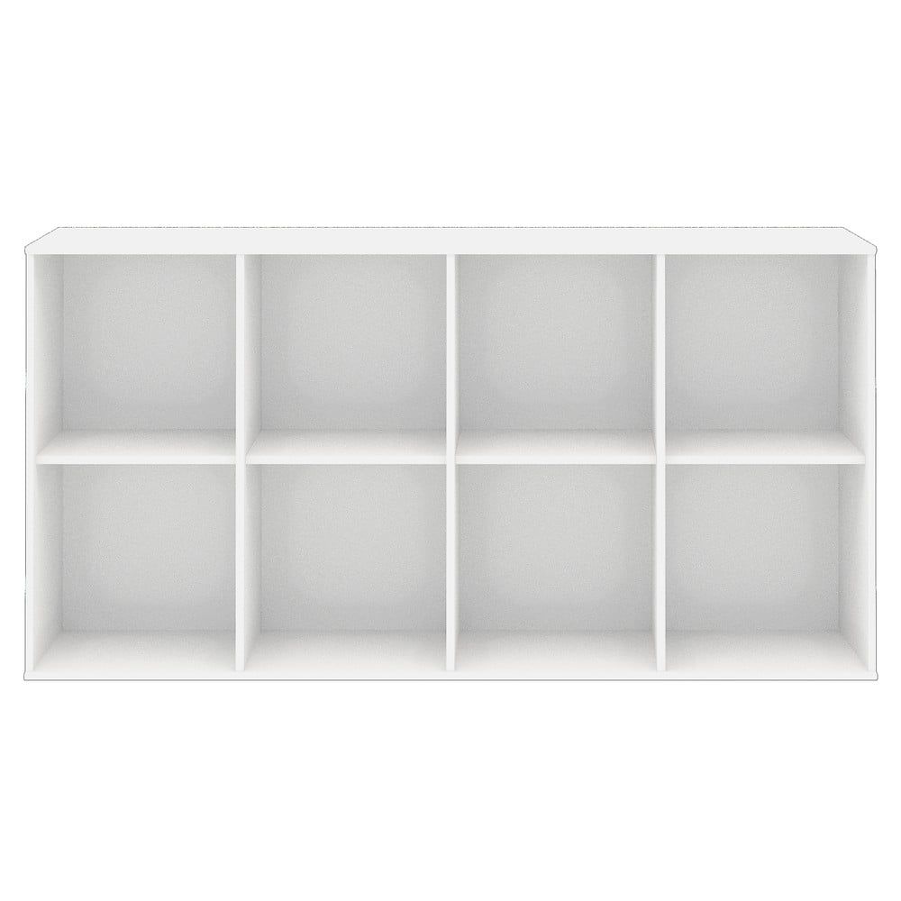 Biely modulárny policový systém 136x69 cm Mistral Kubus - Hammel Furniture