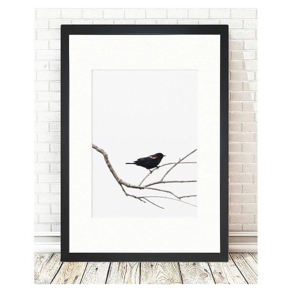 Plagát 24x29 cm Bird on the Branch - Tablo Center