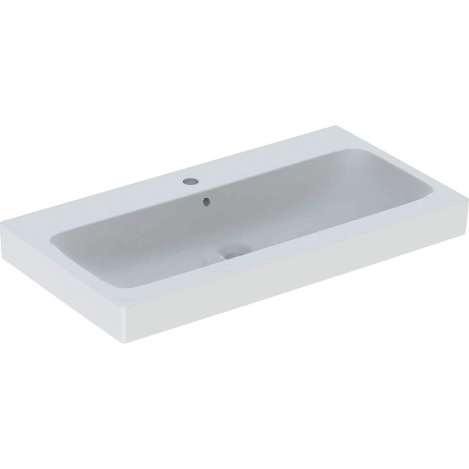 Geberit iCon - Umývadlo 900x485 mm, otvor na batériu, s prepadom, biela 124590000