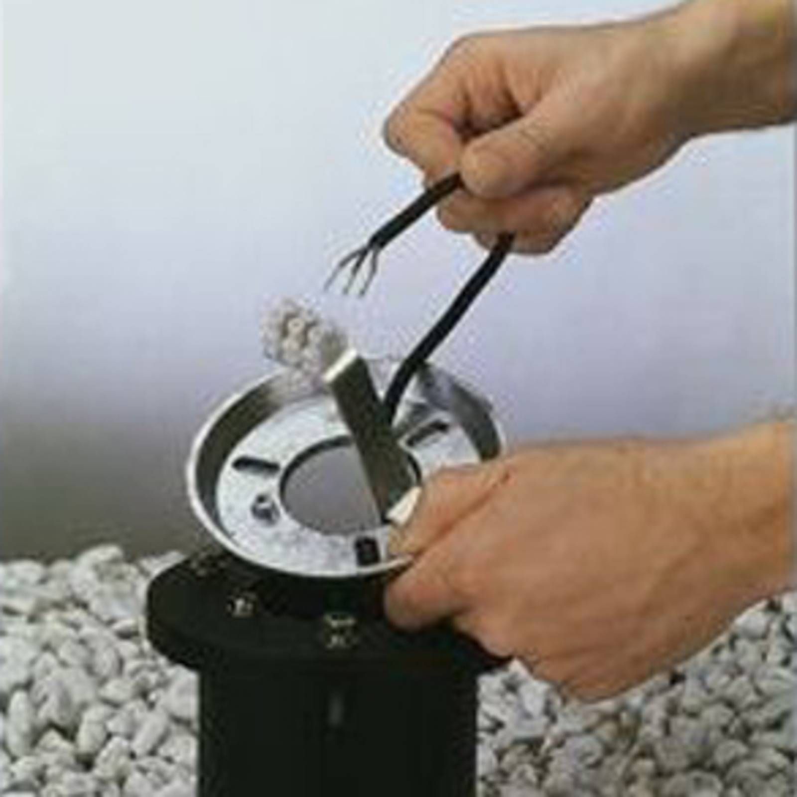 Albert Leuchten Pätica montáž zem hliníková zliatina hĺbka 50 cm, hliníková zliatina