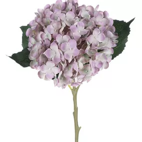 Umelá kvetina Hortenzia 50 cm, fialová