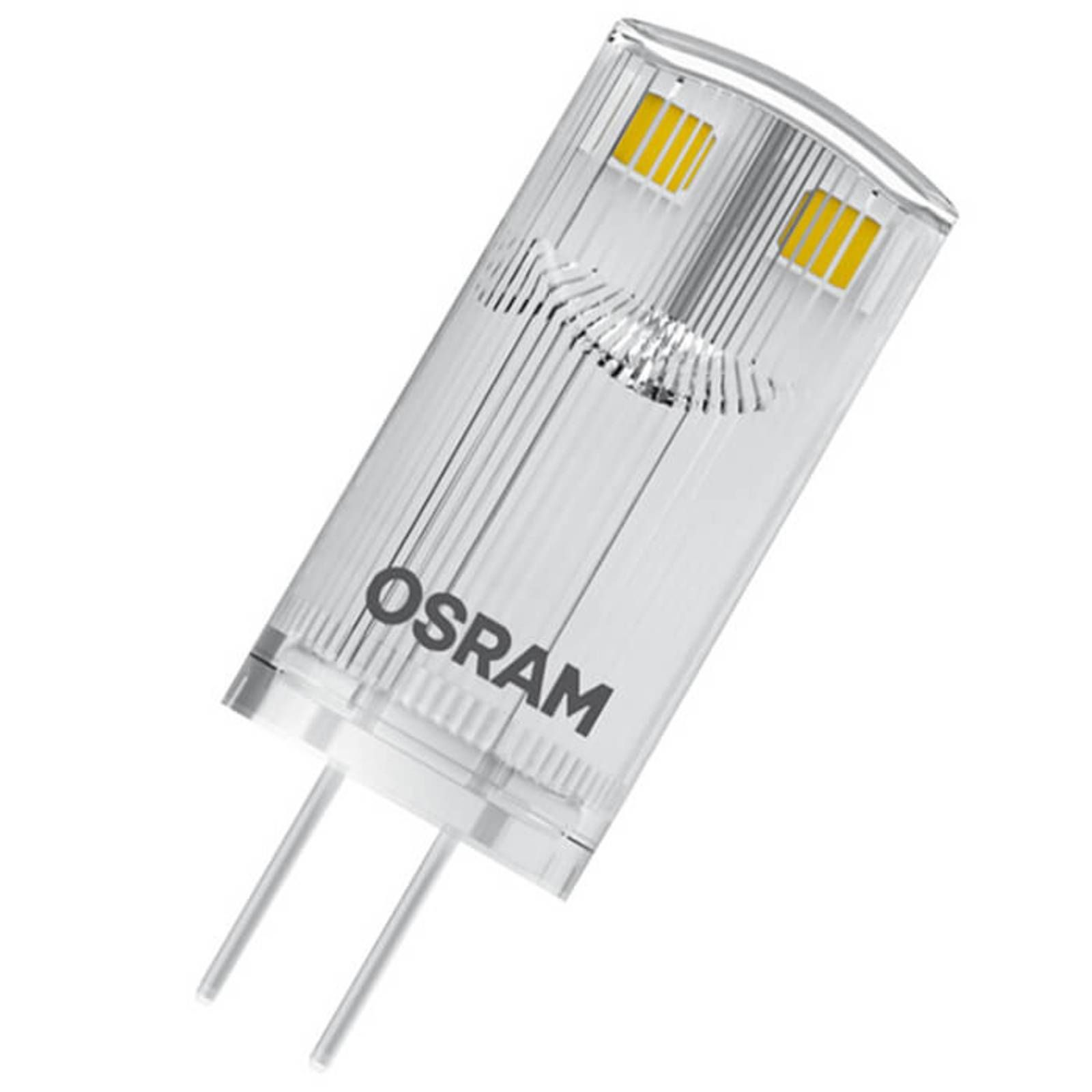 OSRAM LED kolíková žiarovka G4 0, 9W 827, 2 ks súprava, G4, 0.9W, Energialuokka: F, P: 3.3 cm