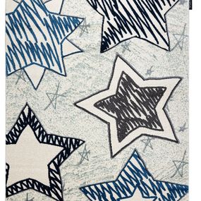 Dywany Łuszczów Detský kusový koberec Petit Stars blue - 140x190 cm