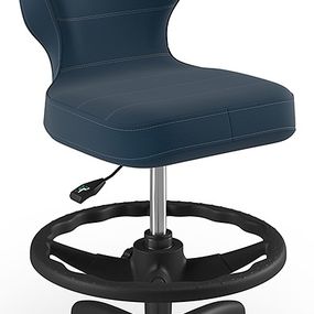 ENTELO Detská stolička Petit Black 4 HC + F s oporným kruhom