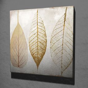 Obraz Gold Leaves 45x45 cm