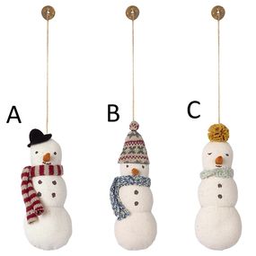 Maileg Závesná vianočná ozdoba Snowman 9 cm Variant B