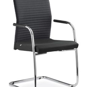 LD SEATING Konferenčná stolička ELEMENT 440-KZ-N1, kostra čierna