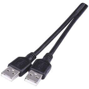 EMOS USB / USB, 2m čierny
