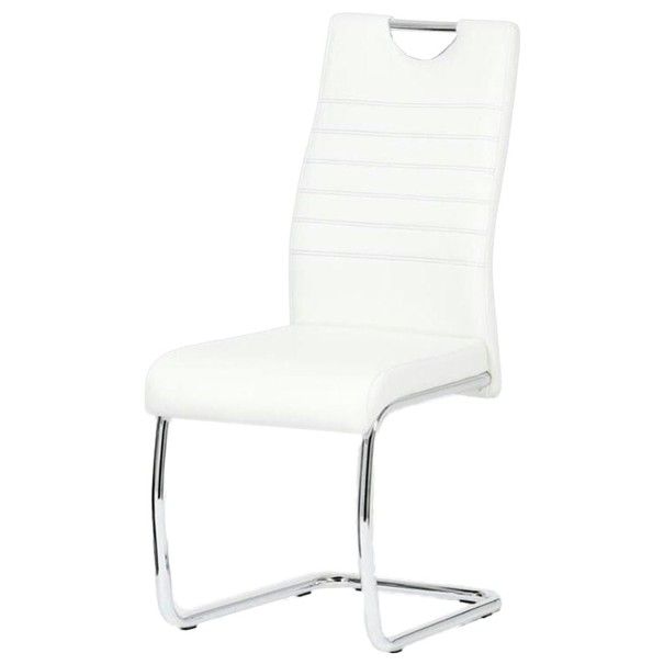 Sconto Jedálenská stolička BONNIE biela