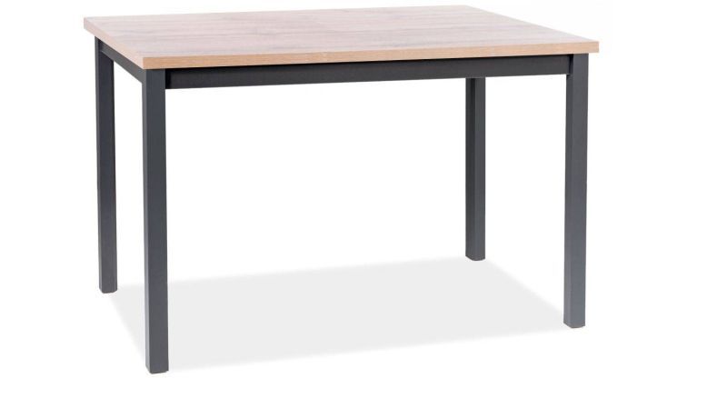 Jedálenský stôl Signal ADAM 120 dub wotan/čierna