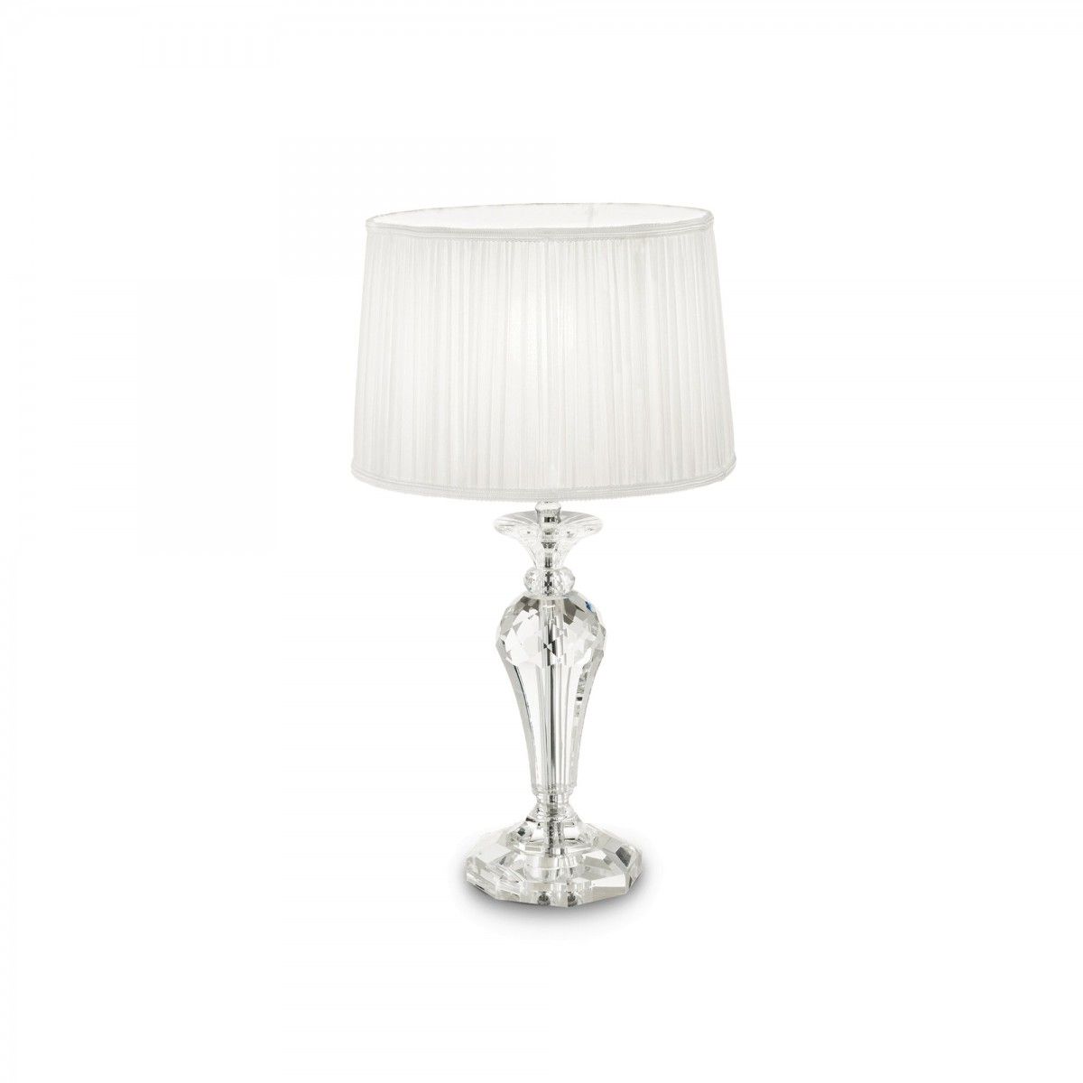 stolná lampa Ideal lux KATE 122885 - biela / číra
