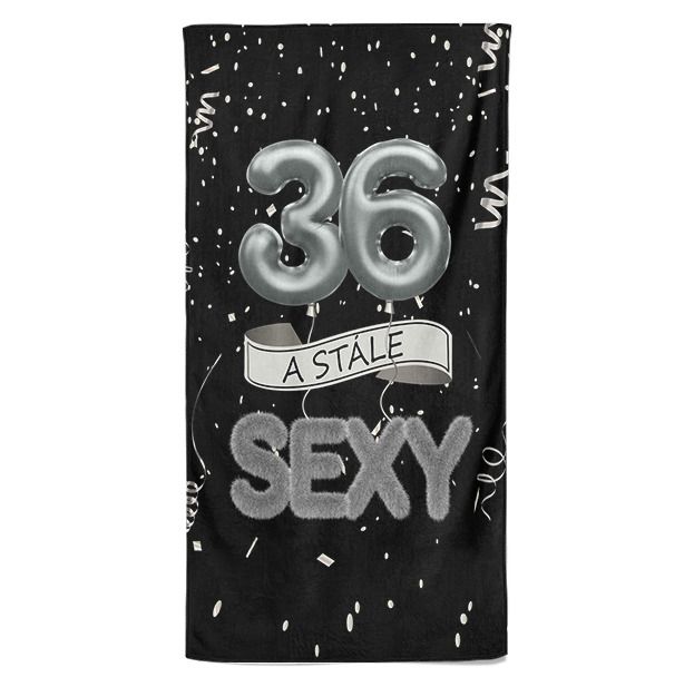 Osuška Stále sexy – čierna (vek: 36)