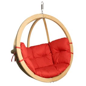 Závesné hojdacie kreslo O-Zone Swing Pod červené