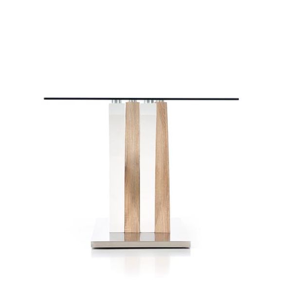 Halmar VILMER stôl dub sonoma / biely