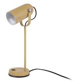 Horčicovožltá stolová lampa Leitmotiv Husk
