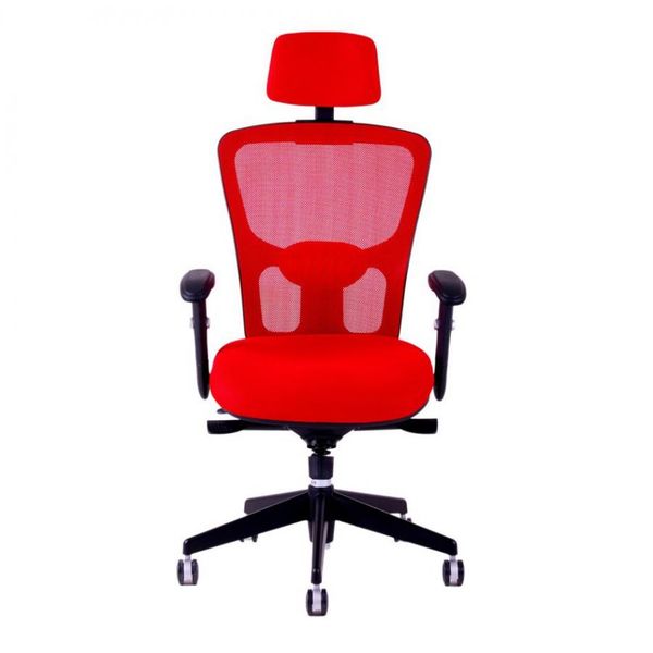 OFFICE PRO -  OFFICE PRO Kancelárska stolička DIKE SP červená
