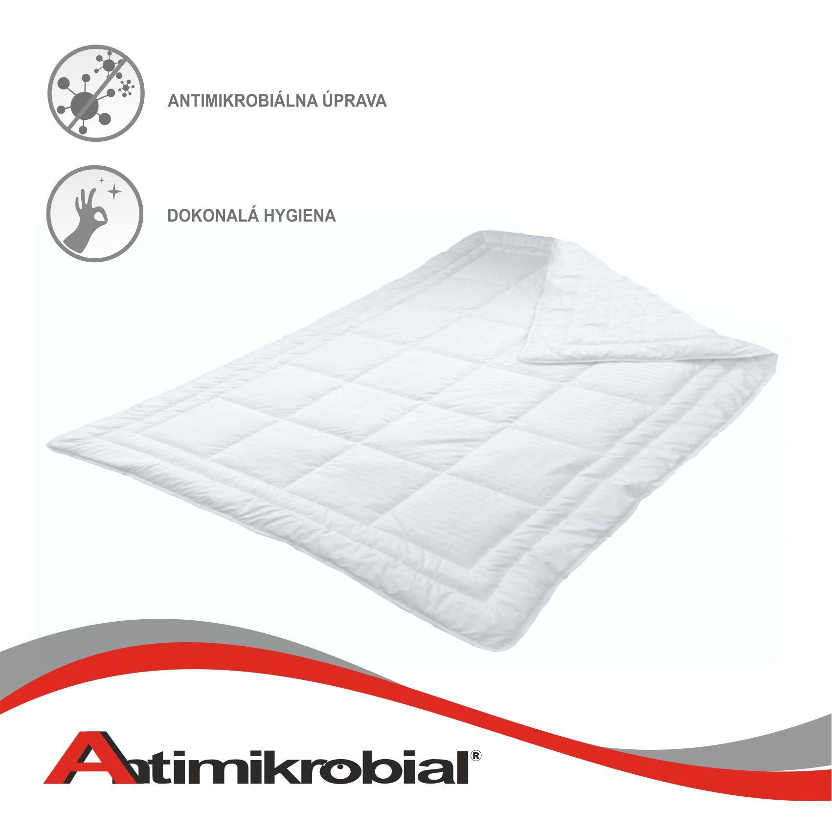 Antibakteriálny paplón  Antimikrobial Termo | 1200g