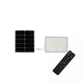 LED Vonkajší solárny reflektor LED/30W/3,2V 6400K biela + DO