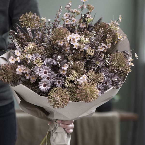 IB LAURSEN Dekoratívne umelé kvety Lilac Tones