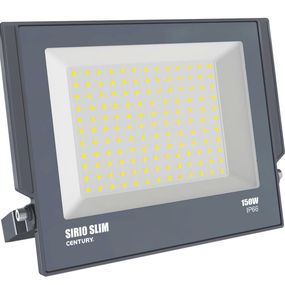 CENTURY REFLEKTOR LED SIRIO SLIM ČERNÝ 150W 4000K 13500Lm 110d 366x34x303mm IP66 CEN SRS-1509540