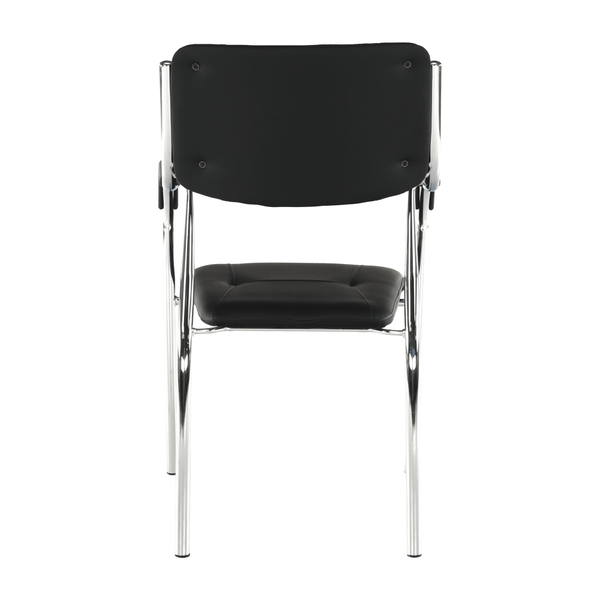 Stohovateľná stolička, čierna, ILHAM