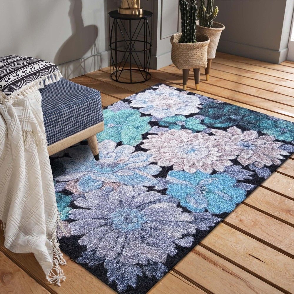 DomTextilu Originálny koberec s kvetinovým vzorom 57116-235011