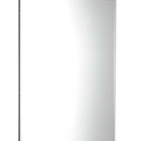 AQUALINE - BORA zrkadlo v ráme 400x600mm s LED osvetlením a s prepínačom, chróm AL746