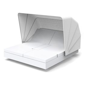 VONDOM - Ležadlo VELA Daybed polohovacie so strieškou (+ svetelný variant)