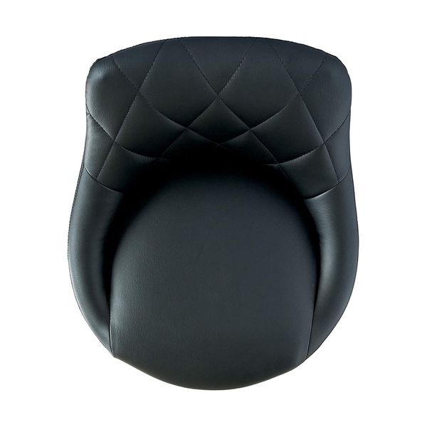 Barové stoličky s operadlom, 2 farby, čierne