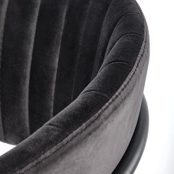 Halmar K426 stolička čierna