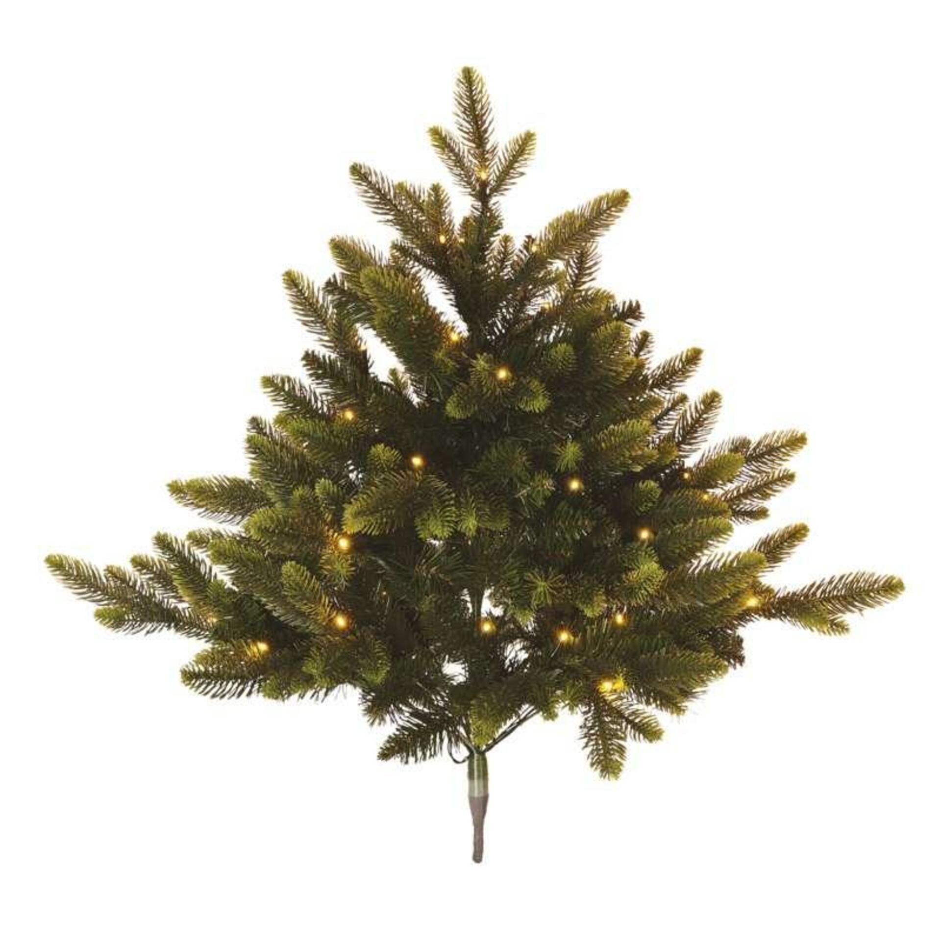 EMOS LED vánoční stromeček, 75 cm, 3x AA, vnitřní, teplá bílá, časovač DCTW16
