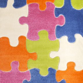 Detský koberec Amigo 306 Puzzle (150 x 100 cm)