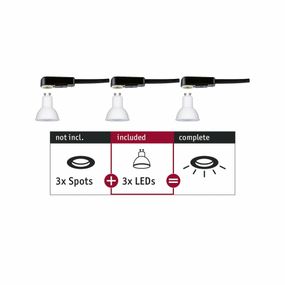 PAULMANN Vestavné svítidlo Choose LED-Modul GU10 3x6,5W 2.700 287.84