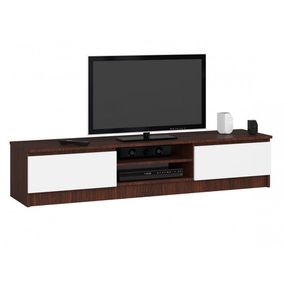 TV stolík RTV 160 wenge/biela