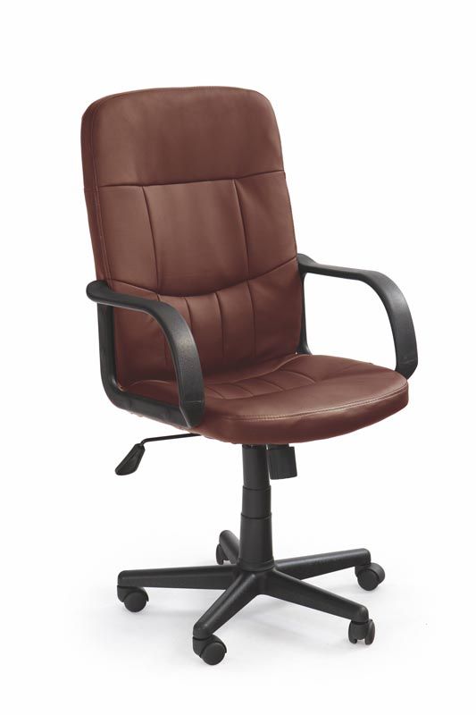 Halmar DENZEL kancelárska stolička tmavo hnedá