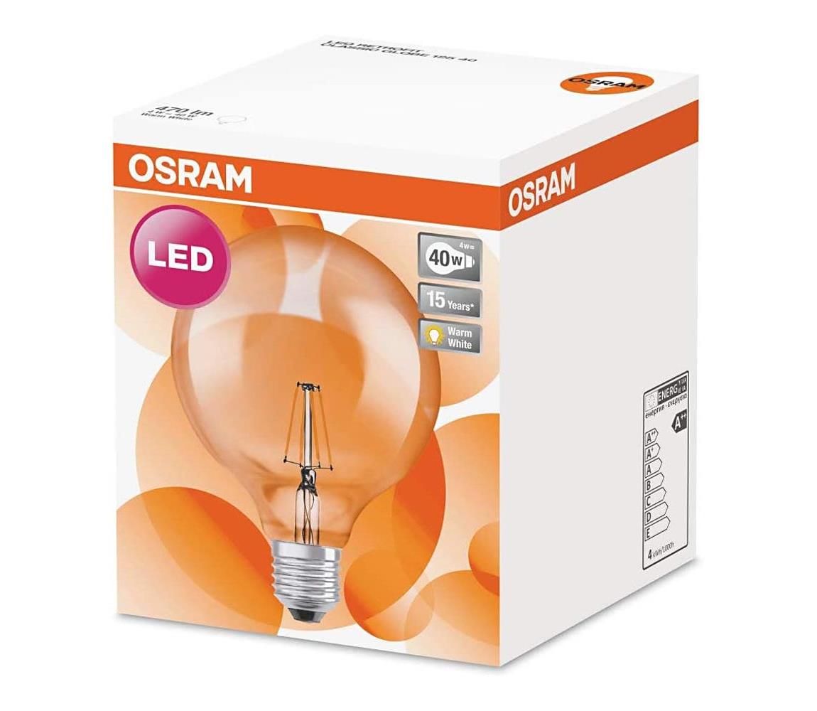 LED Žiarovka RETROFIT E27/4W/230V 2700K - Osram