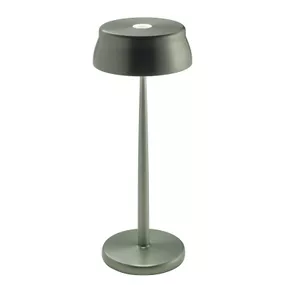 Zafferano Stolná LED lampa Sister Light stmievateľná zelená, Obývacia izba / jedáleň, eloxovaný hliník, polykarbonát, 3W, K: 32.8cm