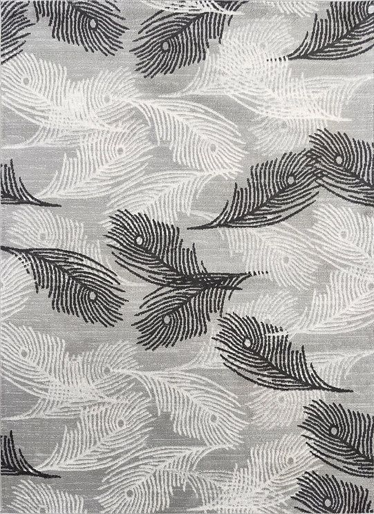 Berfin Dywany Kusový koberec Alfa New 7205 Grey - 160x220 cm