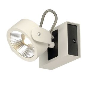 Stropné svietidlo SLV KALU 1x LED bílé/černé 60° 1000128