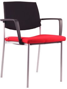 LD SEATING Konferenčná stolička SEANCE ART 193-N4 BR-N1, kostra chrom