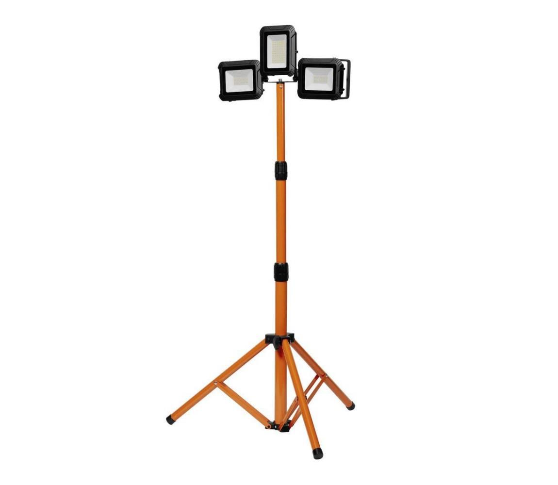 Ledvance - LED Reflektor s držiakom TRIPOD 1xLED/30W/230V + 2xLED/5W IP65