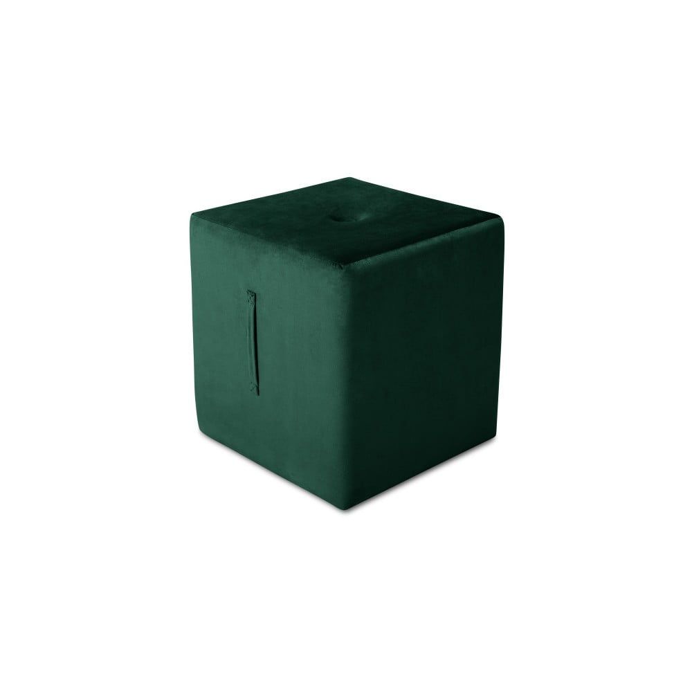 Zelený puf Mazzini Sofas Margaret, 40 × 45 cm