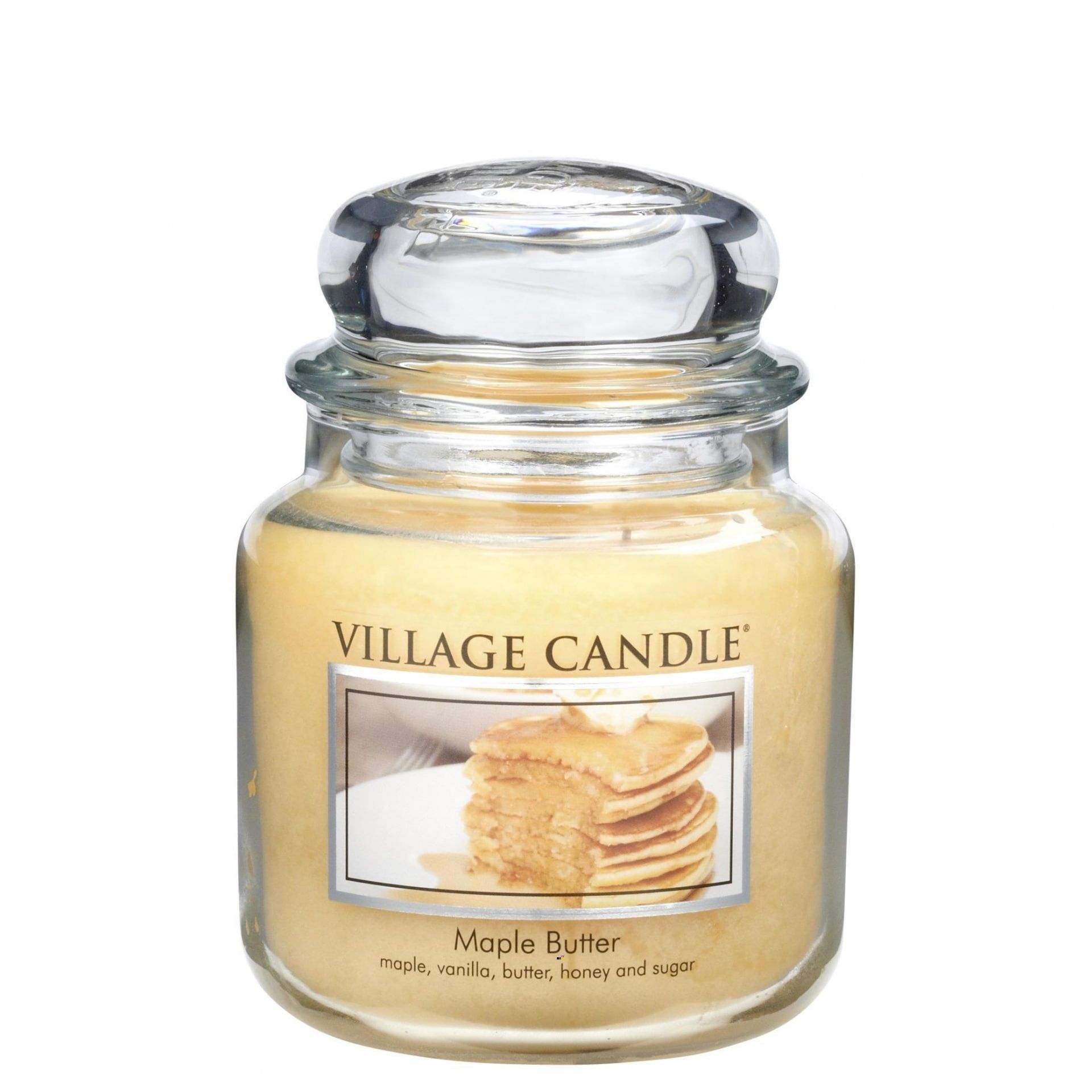 VILLAGE CANDLE Sviečka v skle Maple Butter 397 g