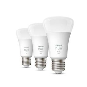 PHILIPS HUE Hue Bluetooth LED White set 3ks žárovek Philips 8719514329881 E27 A60 3x9W 3x800lm 2700K bílé stmívatelné