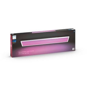 Philips HUE LED White and color Ambiance Surimu stropný panel 60W 4200lm 2200-6500+RGB 120x30cm biely stmievateľný BlueTooth
